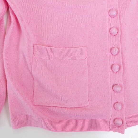 Zara Pink Cardigan Lightweight Soft 3/4 Sleeves XS - Picture 6 of 12